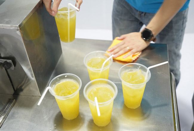 máy ép nước mía 5 lô vệ sinh tiện lợi