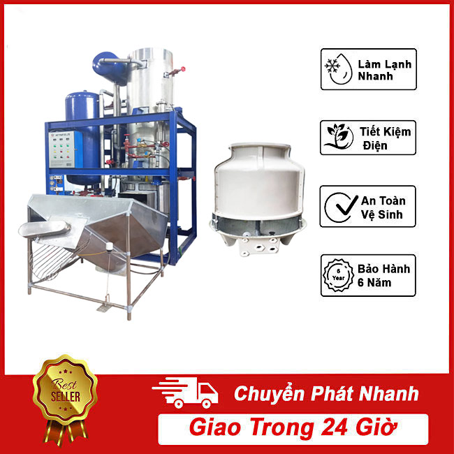 Máy làm đá viên 2 tấn