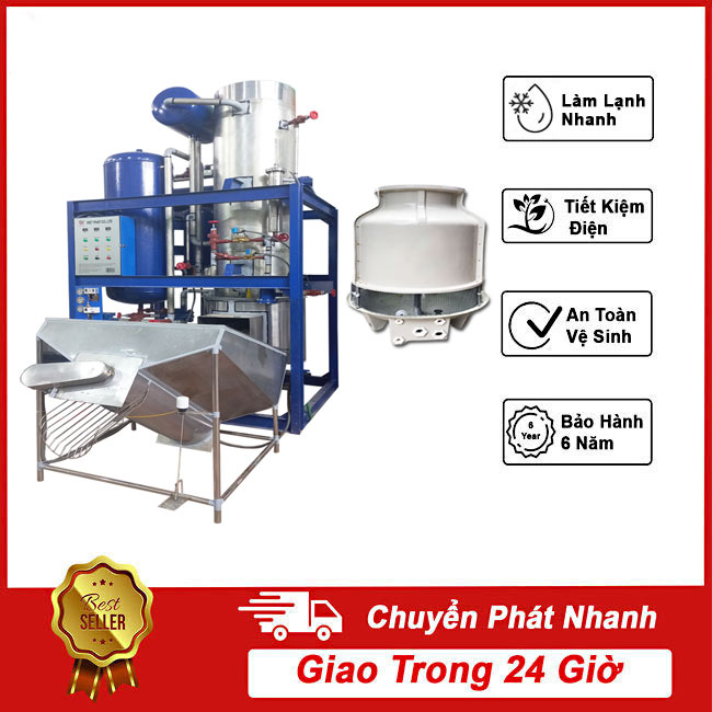 Máy làm đá viên 3 tấn