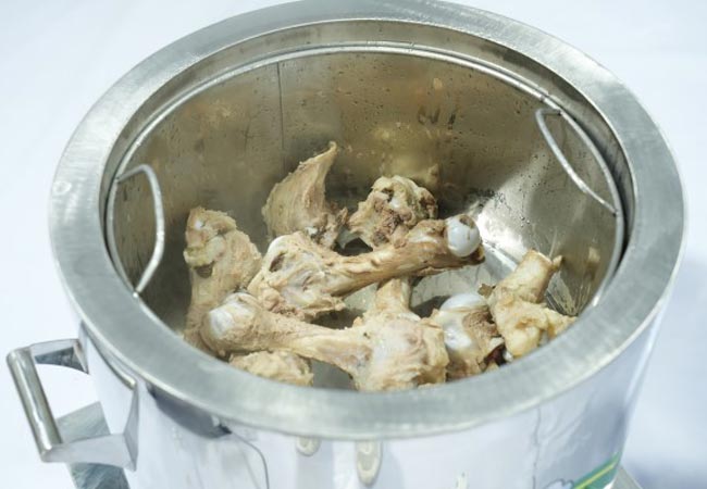 hầm xương bằng nồi điện 40 lít