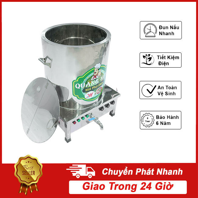 Nồi điện nấu phở 100l