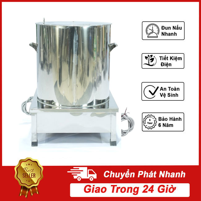 Nồi hầm xương điện 120L