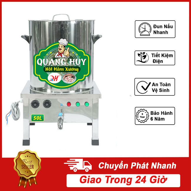 Nồi điện hầm xương 50l