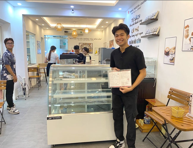 mua tủ đựng bánh kem online tại đà nẵng
