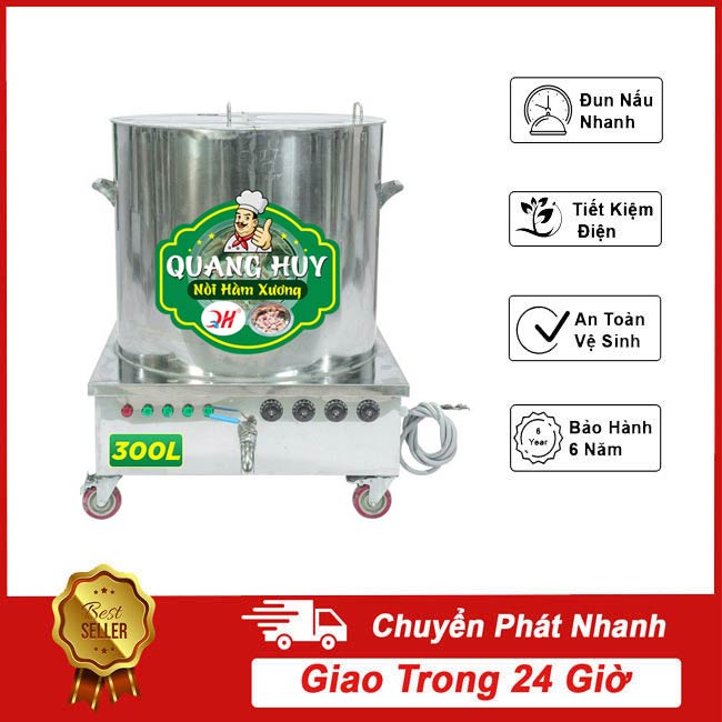 Nồi hầm xương 300L