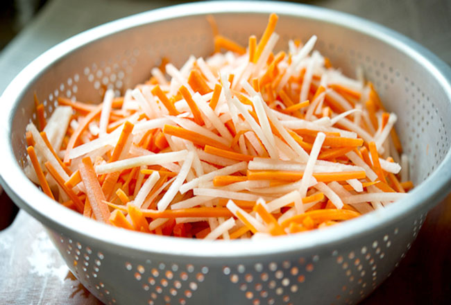 bào sợi củ cải cà rốt