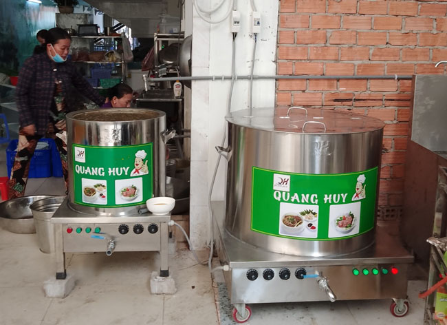 nồi điện ninh xương 250L review