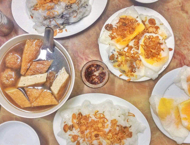 bánh cuốn Như Ý Quán