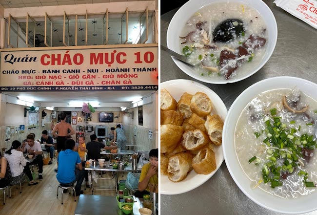 Cháo Mực 10