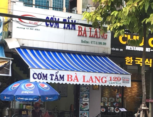 quán cơm tấm bà lang