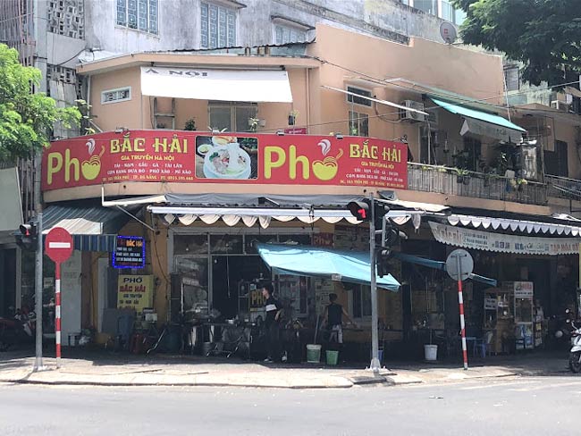 cửa tiệm phở bắc hải