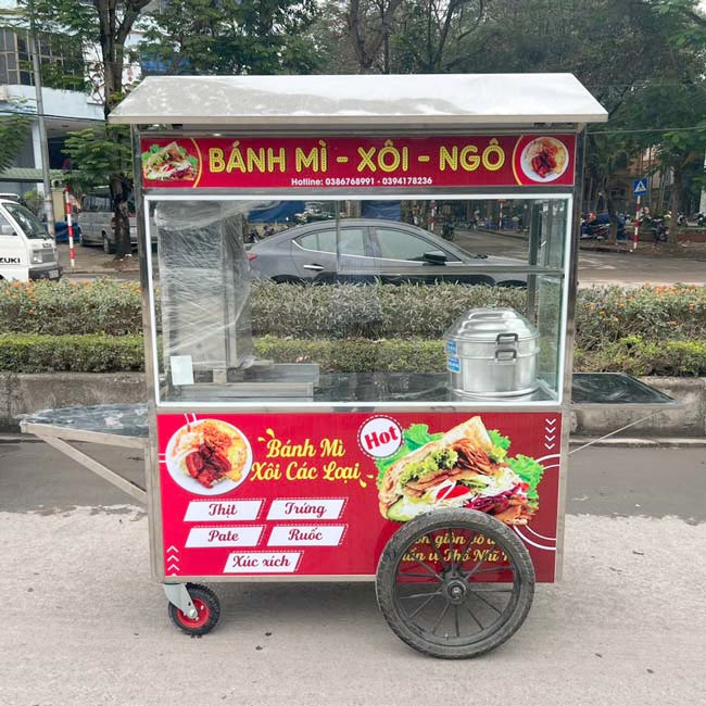 đa dạng mặt hàng bày bán