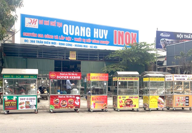 đầu tư xe bánh mì bền đẹp