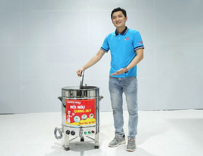 nồi điện nấu súp 80 lít