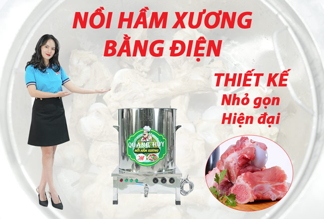 nồi hầm xương điện quang huy