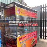 Xe đẩy bánh mỳ Kebab 1m6 Thuận Phát