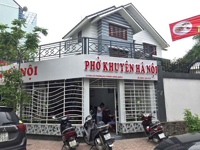 cửa phở khuyên hà nội