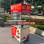 Xe bán bánh mì Kebab 90cm Anh Ngọc
