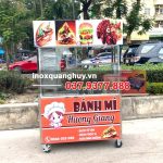 Xe bán bánh mì Kebab 1m2 Hương Giang