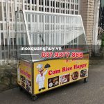 Tủ bán cơm hâm nóng thức ăn 1m5 Rice Happy