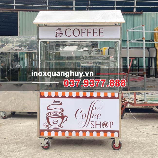 xe cà phê 1m2 coffee shop mới lạ