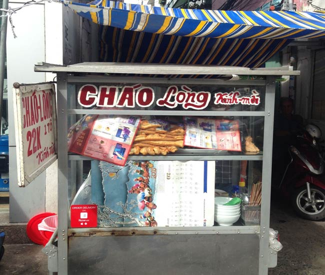 cháo lòng hẻm 154 nguyễn biểu