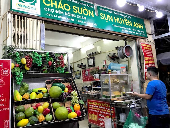 chi nhánh cháo sườn huyền anh