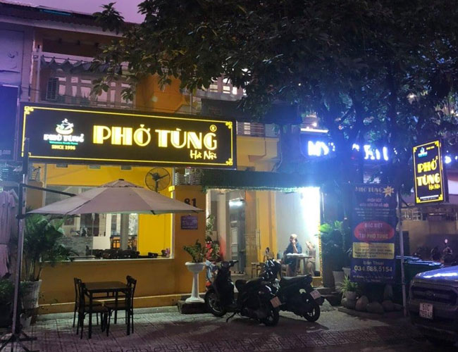 địa chỉ quán phở tùng