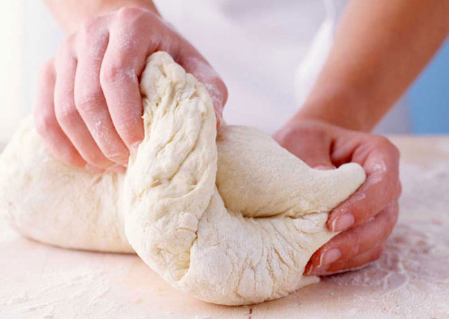 làm vỏ bánh bao từ bột mì số 8