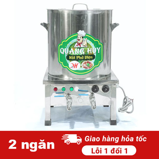 nồi nấu phở điện 2 ngăn sản xuất