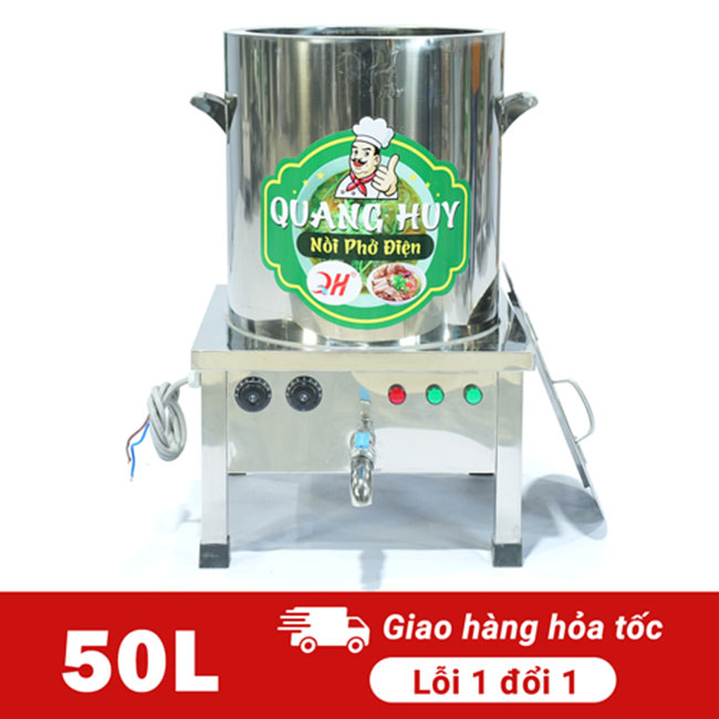 nồi nấu phở điện 50L