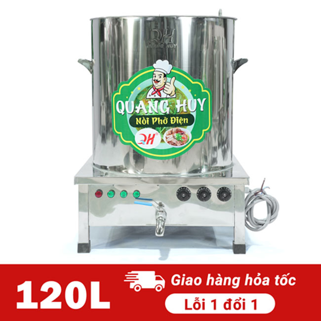 nồi điện nấu phở 120L