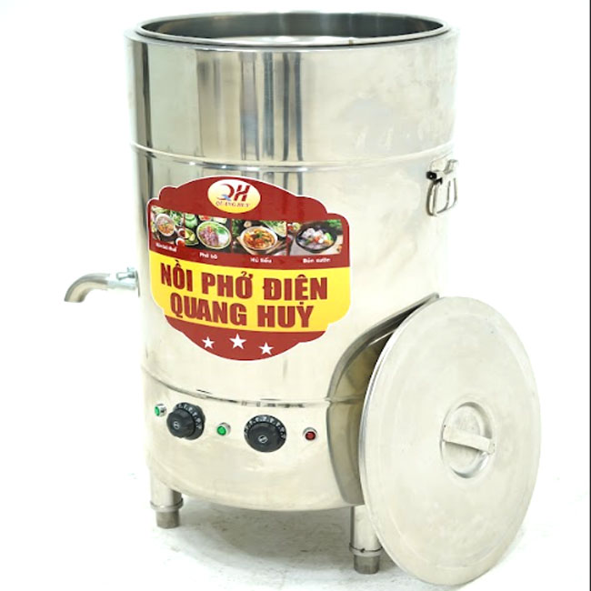 nồi nấu phở điện nhập khẩu 150L