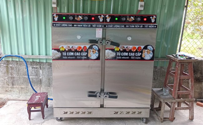 Mua tủ cơm công nghiệp ở Quang Huy
