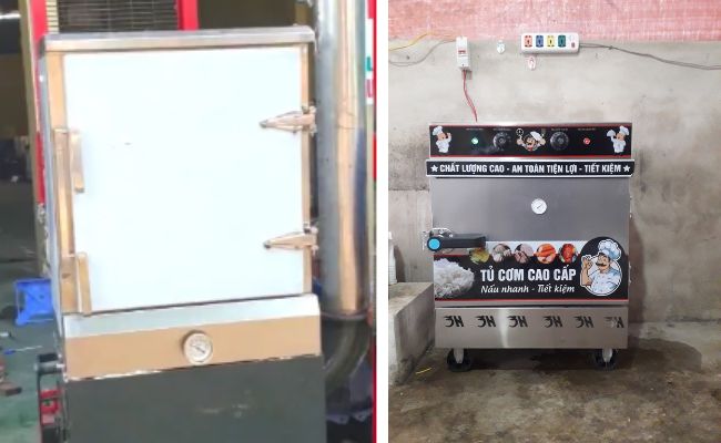 tủ củi vs tủ điện gas
