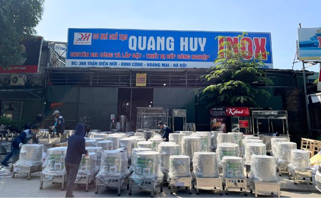 Bếp điện nấu phở Quang Huy