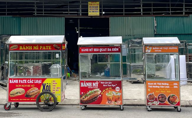hình ảnh xe bánh mì