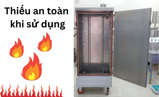 Thiếu an toàn sử dụng