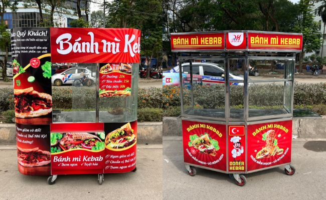 xe bánh mì độc lạ