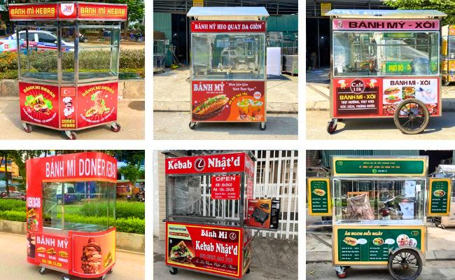 xe bánh mì phong cách