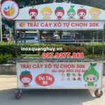 Xe bán trái cây xô Thỏ Tây 99 2m