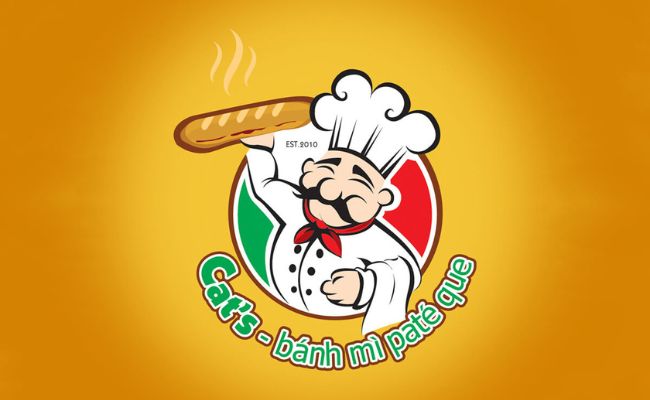 Logo xe đẩy bánh mì que