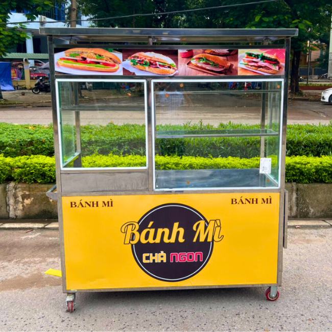 mẫu xe bánh chả ngon