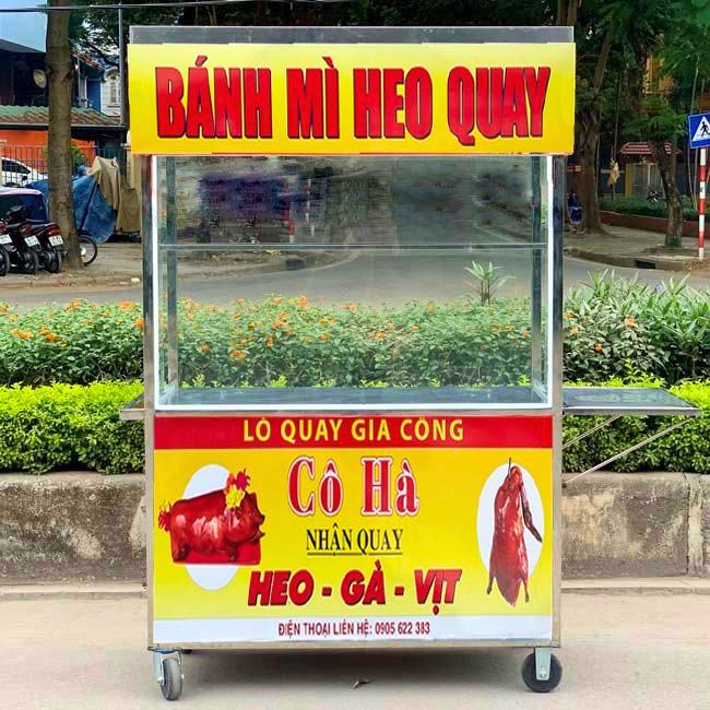 mẫu xe bánh heo quay