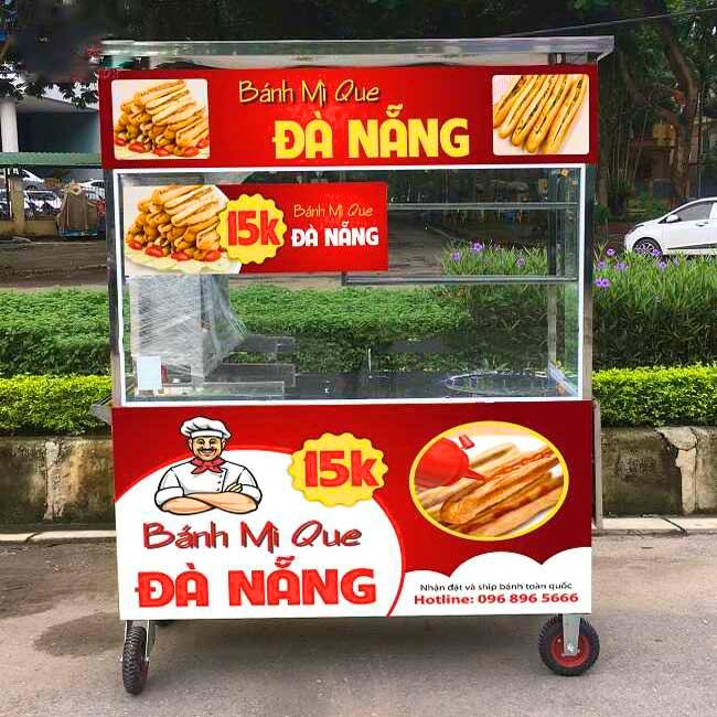 xe bánh mì que